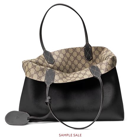 gucci gg reversible tote|gucci reversible canvas tote.